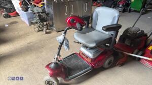 Mobility scooter c/w key & charger