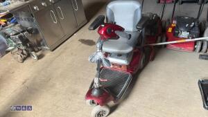 Mobility scooter c/w key & charger - 5