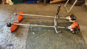 2 x STIHL petrol strimmers