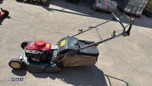 HONDA HRD536QX petrol rotary mower c/w collection box - 3