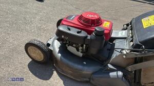 HONDA HRD536QX petrol rotary mower c/w collection box - 4