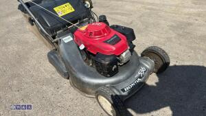 HONDA HRD536QX petrol rotary mower c/w collection box - 5