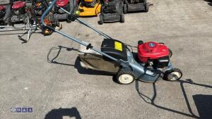 HONDA IZY petrol rotary mower c/w collection box