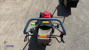 HONDA IZY petrol rotary mower c/w collection box - 2