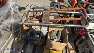 2 x WACKER NEUSON & BELLE petrol compaction plates (3442966)(3412581)(3373259) - 3