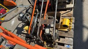 2 x WACKER NEUSON & BELLE petrol compaction plates (3442966)(3412581)(3373259) - 4