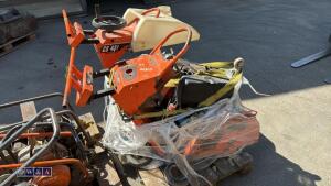 2 x CLIPPER CS451 petrol / diesel road saws (3379118)(3480685)