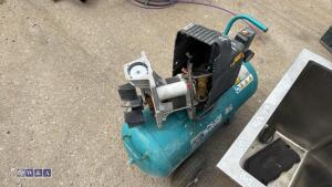 MAKITA 110v compressor & stainless steel industrial sink - 3