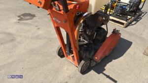 CLIPPER CS451 petrol floor saw c/w dust suppression bottle - 6