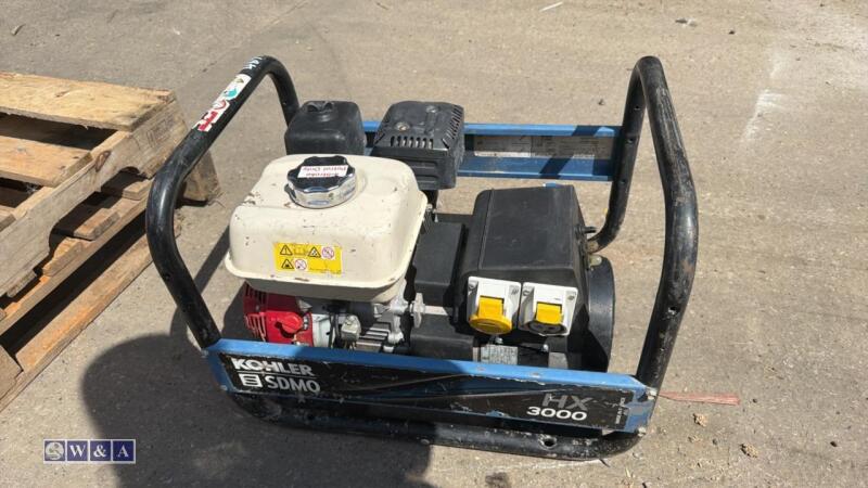 KOHLER SDMO HX3000 petrol dual volt generator