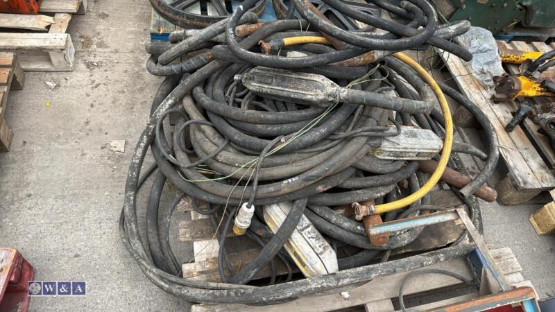 Pallet of concrete pokers