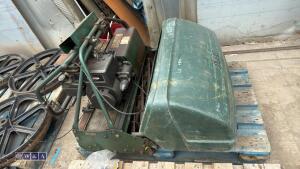 ATCO B30 petrol cylinder mower c/w collection box