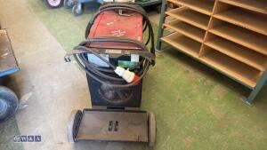 LINCOLN CV450T electric mig welder c/w leads - 6