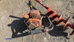 Petrol hand held drill & auger flyte - 7