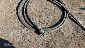 Petrol poker drive unit c/w flex - 8