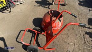 Cement mixer drum & frame - 6