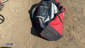 Caravan awning c/w carry case (approx 19ft) - 7