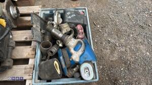 Box of miscelleanous including pneumatic pick spares (784)(495) - 6