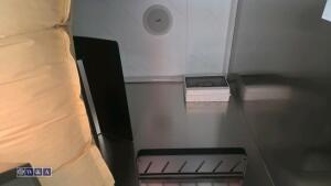 BBQ house outdoor cooking station c/w electric roller shutter door (unused) - 14