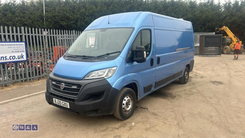 2020 FIAT DUCATO 35 TECNICO MULTIJET II panel van (BJ20 GXU)(MoT 30th July 2026)(V5 in office)