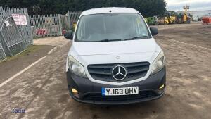 2013 MERCEDES-BENZ CITAN 109 CDI 5-speed manual van c/w 2 side loading doors (YJ63 OHV)(MoT 1st September 2026) - 7