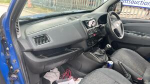 2012 FIAT DOBLO SX MULTIJET 1.3 diesel 5-speed manual van c/w side loading door (YT62 TZA) - 13