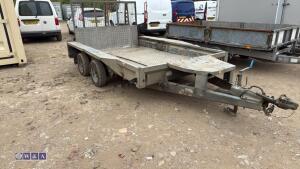 IFOR WILLIAMS 3.5t twin axle plant trailer (s/n 22654) - 2