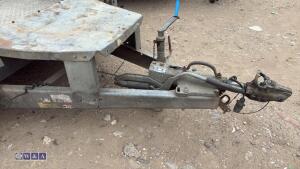 IFOR WILLIAMS 3.5t twin axle plant trailer (s/n 22654) - 3
