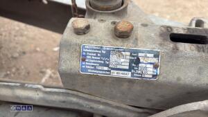 IFOR WILLIAMS 3.5t twin axle plant trailer (s/n 22654) - 5