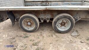 IFOR WILLIAMS 3.5t twin axle plant trailer (s/n 22654) - 6