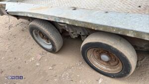 IFOR WILLIAMS 3.5t twin axle plant trailer (s/n 22654) - 8
