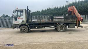 2002 IVECO FORD CARGO TECTOR 150E18 PALFINGER crane wagon (XM02 MKM) - 2
