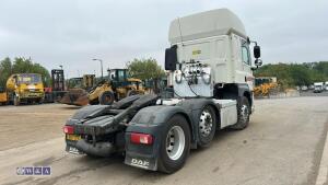 2017 DAF CF EURO 6 6x2 automatic c/w Mid lift axle, Alloy wheels, Tipping gear, Sliding 5th wheel, Aluminium cat walk (DX17 ZFE)(MoT 31st December 2026)(V5 in office) - 5