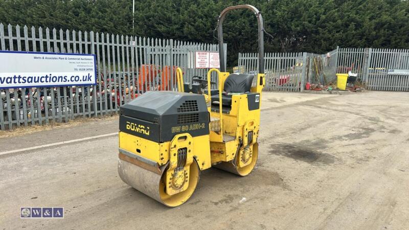 2006 BOMAG BW80 ADH-2 double drum roller (s/n 101460425860)