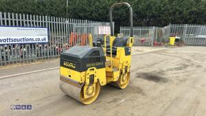 2006 BOMAG BW80 ADH-2 double drum roller (s/n 101460425860)