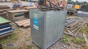 1000ltr uni tank c/w electric pump & delivery hose - 3