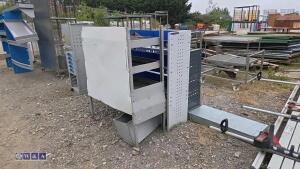 3 x sections of van racking - 2