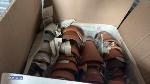 Various sized clay plant pots - 3