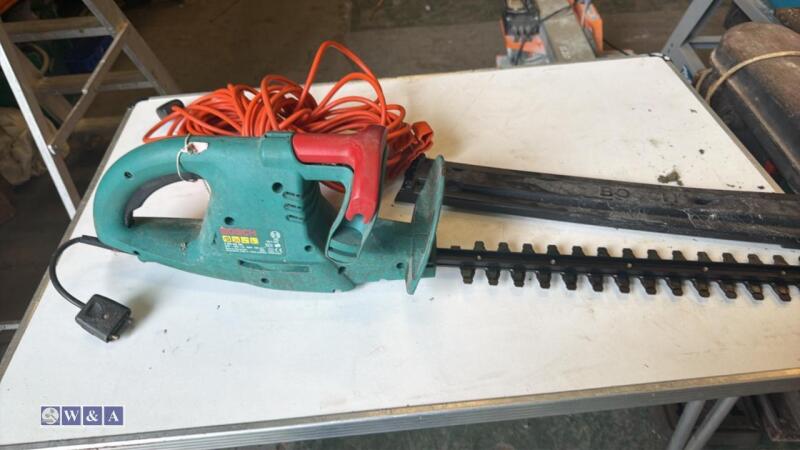 BOSCH Hedge trimmer c/w extension lead