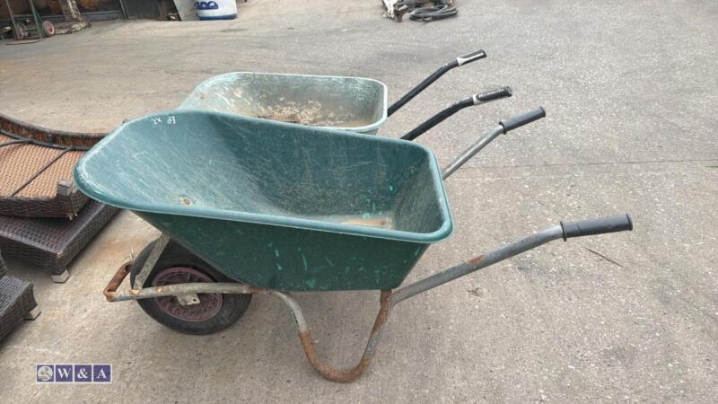 2 x wheelbarrows