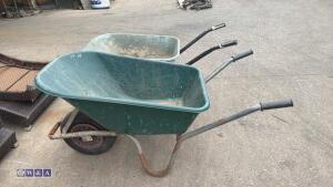 2 x wheelbarrows