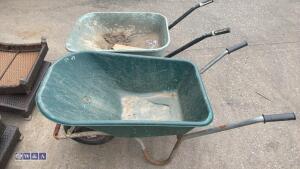 2 x wheelbarrows - 2