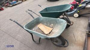 2 x wheelbarrows - 4