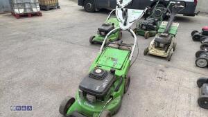 VIKING MB755 petrol mower c/w collection box