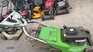 VIKING MB755 petrol mower c/w collection box - 3