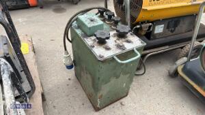 BOC 180amp 3/1 phase h/d oil cooled welder