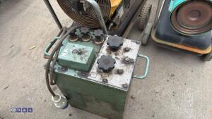 BOC 180amp 3/1 phase h/d oil cooled welder - 2