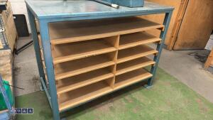 Manual cutter c/w storage worktable - 2