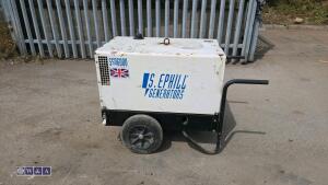 STEPHILL SSD6000 6kva diesel dual volt generator - 2