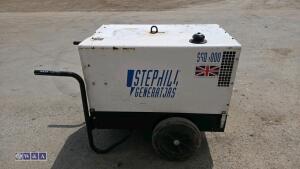 STEPHILL SSD6000 6kva diesel dual volt generator - 6